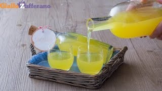 LIMONCELLO FATTO IN CASA  Ricetta in 1 minuto [upl. by Hterag]