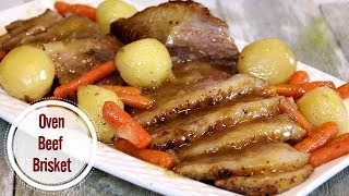 Oven Baked Beef Brisket Made Easy and Simple [upl. by Octavla282]