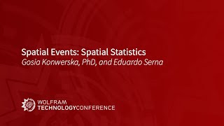 Spatial Events Spatial Statistics [upl. by Kapor]