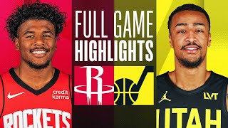 ROCKETS at JAZZ  FULL GAME HIGHLIGHTS  March 29 2024 [upl. by Babby]