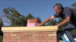 Repair A Chimney Crown Masonry Chimney Cap [upl. by Bruner1]