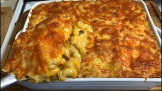 MACARONI AND CHEESE RECIPE  CREAMY NO EGG MACARONI AND CHEESE RECIPE  TERRIANN’S KITCHEN [upl. by Grew]