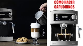 ☕ Cómo Hacer Capuchinos Con La Cafetera Cecotec Power Espresso 20 👌 [upl. by Alleyne]