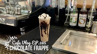 Cafe Vlog EP385  Chocolate Frappe  Frappe Drinks  Chocolate drinks [upl. by Cristiona]