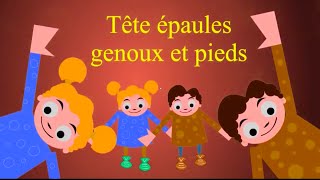 Tête épaules genoux et pieds  35 minutes de comptines et chansons pour les enfants [upl. by Stannfield]