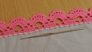 Qureshia design dupatta simple  crochet lace table runner HandworkWithSamina339 [upl. by Nesilla844]