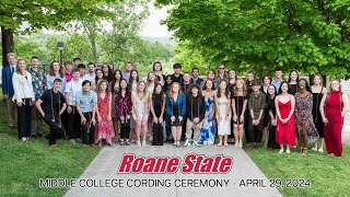 Roane State Middle College Cording Ceremony 2024 [upl. by Yensehc]