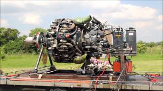 CurtissWright R3350 32WA 18 Cylinder Radial Engine Sternmotor second start [upl. by Tegirb725]