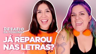 RESPONDENDO LETRAS DE MÚSICAS MACHISTAS PARTE 2 ft MAÍRA MEDEIROS  Foquinha [upl. by Alrac]