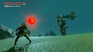 Zelda BOTW Sheikah Sheik Link VS Plateau Lynel Sheikah Weapons Only [upl. by Pomona243]