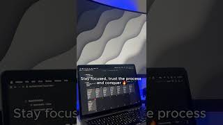 Stay focused trust the process and conquer  Notion Gamified Habit Tracker notion habittracker [upl. by Deeann]