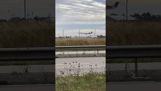 Loganair ERJ 145 landing at Norwich Airport [upl. by Somerset76]