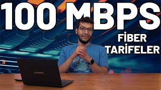 100 Mbps Fiber İnternet Fiyatları  Güncel Tarifeler Temmuz 2023 [upl. by Aihsenat]