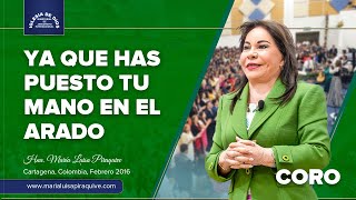 Coro Ya que has puesto tu mano en el arado  Hna María Luisa Piraquive  IDMJI [upl. by Akenat]