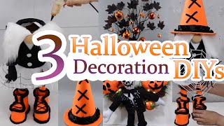 3 Spooky Diy Halloween Decorations Ideas 2024  TreeWreathCenterpiece [upl. by Aleksandr]