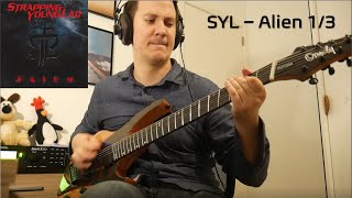 Strapping Young Lad  Alien full album guitar cover 13 Imperial Skeksis Shitstorm [upl. by Isbella]