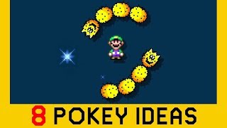 8 Ideas with Pokey Part 2  Super Mario Maker 2 [upl. by Leiuqeze]