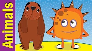 Animals Song for Kids  Animal Sounds  Actions Song  Kindergarten amp ESL  Fun Kids English [upl. by Grubman]