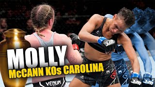 McCann vs Carolina Molly McCann Spinning Elbow [upl. by Hahnke]