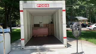 Packing 4 bedroom house into 8x8x16 PODS Container [upl. by Aimil117]