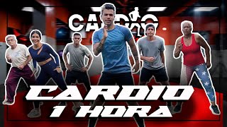 CARDIO QUEMA 1000 Calorías 🔥con este QUEMAGRASA para Bajar de Peso  1 Hora [upl. by Acsehcnarf]