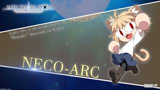 Melty Blood Type Lumina OST  Great Cats Village R NecoArcs Theme [upl. by Asiret]