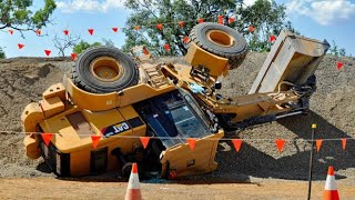 20 Dangerous Excavator amp Bulldozer Operation Skills  Rescuing Heavy Equipment Stuck in Deep Mud [upl. by Banky]