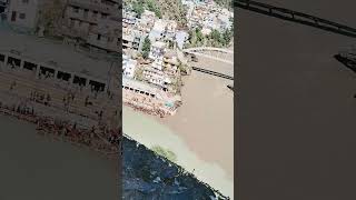 Alaknanda aur Bhagirathi Sangam Devprayag [upl. by Enimasaj]