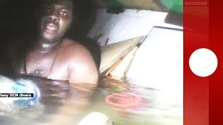 Incredible survival man trapped at bottom of ocean for 3 days rescued by divers [upl. by Adnorehs715]