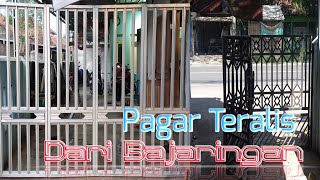 Cara Membuat Pintu Lipat dari Bajaringan [upl. by Ahmed]