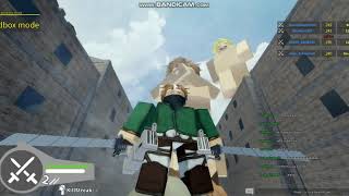 COMO SER UN PRO EN AoT Downfall Sandbox Roblox [upl. by Eico]