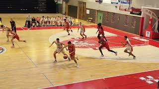 Aix Maurienne vs JL Bourg U18 13112022 1er quart temps [upl. by Llemmart]