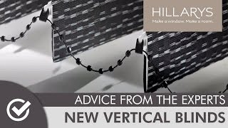 Introducing the New Vertical Blinds Collection from Hillarys [upl. by Leeland486]