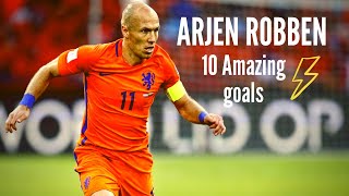 Arjen Robben ● Top 10 goals HD [upl. by Asiilanna586]