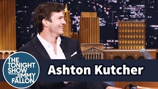 Ashton Kutcher Talks About Making Humans with Mila Kunis [upl. by Aisul]