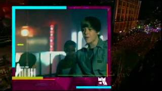 Justin Bieber wins Ur Fave New Artist award  live MMVAs 2010 20062010 [upl. by Thordia]