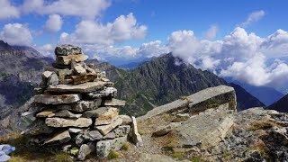 Randonnée alpine Traversée des arêtes de Fontanabran2703m à Bel Oiseau2631m Valais30072022 [upl. by Jovia]