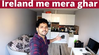 My Home tour Dublin Ireland  आयरलैंड में घर का किराया [upl. by Eiznil]