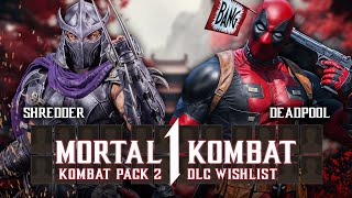 Mortal Kombat 1 Kombat Pack 2 DLC Wishlist [upl. by Malony]