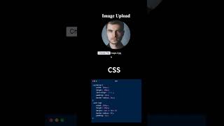 HTML CSS and JavaScript image upload html css javascript [upl. by Pellet102]