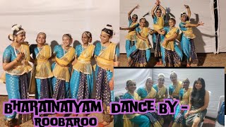 Bharatnatyam Dance performance by team roobaroo in Maffick 2024 at NIT BHOPAL 🤩🤩 [upl. by Cindy157]