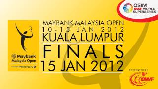 Finals  2012 Maybank Malaysia Open [upl. by Enyleve398]