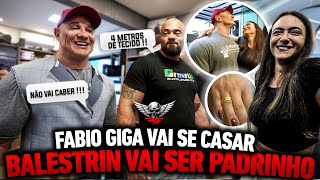 FABIO GIGA VAI SE CASAR  BALESTRIN VAI SER O PADRINHO [upl. by Carmelo]