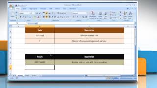 NOMINAL function in Excel Tutorial [upl. by Sharpe]