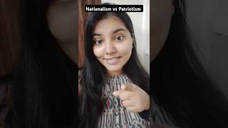 Nationalism vs Patriotism politicalideologies [upl. by Anirdnajela]