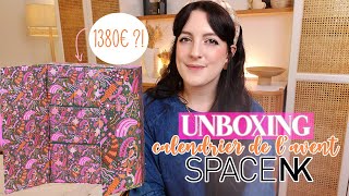 LE CALENDRIER DE LAVENT SPACENK 2024 🎅🏼  Unboxing complet 1390€ de produits  😱 [upl. by Siurtemed]