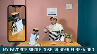 REVIEW SINGLE DOSE COFFEE GRINDER  EUREKA ORO MIGNON [upl. by Thurston909]