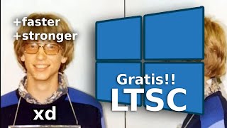 COMO INSTALAR EL WINDOWS GAMER  Instalar LTSC con Microsoft Store 2024 no son versiones viejas xd [upl. by Tine]