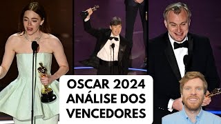 Oscar 2024  Análise dos vencedores a consagração de Oppenheimer [upl. by Acirema]