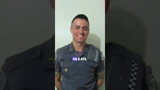 QUANTO um POLICIAL de SÃO PAULO ganha pmesp militar militares policia policiacivil salario [upl. by Jareb472]